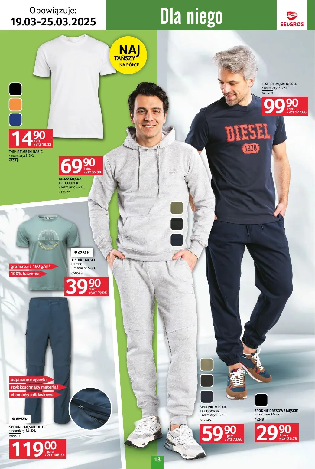 gazetka promocyjna SELGROS Katalog Tekstylia - Strona 13