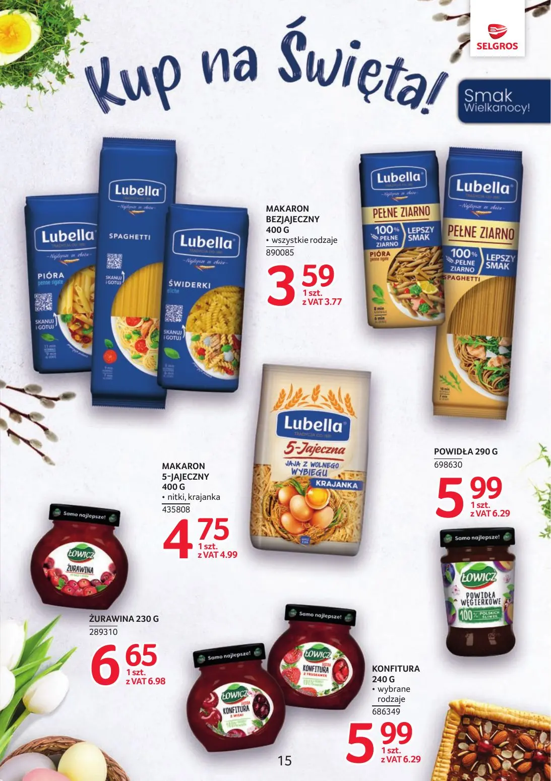 gazetka promocyjna SELGROS Markowe Produkty - Strona 15