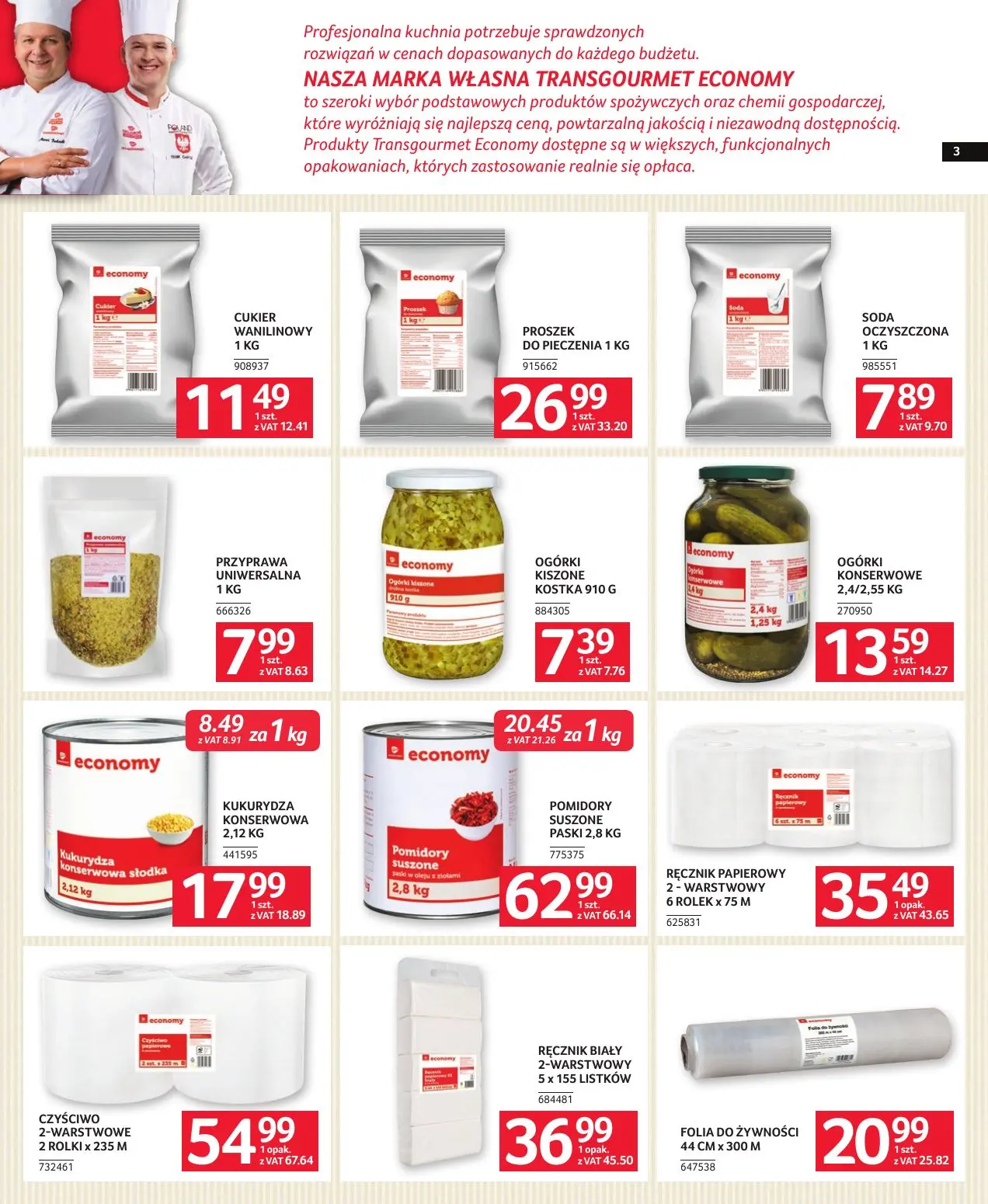 gazetka promocyjna SELGROS Oferta dla gastronomii - Strona 3