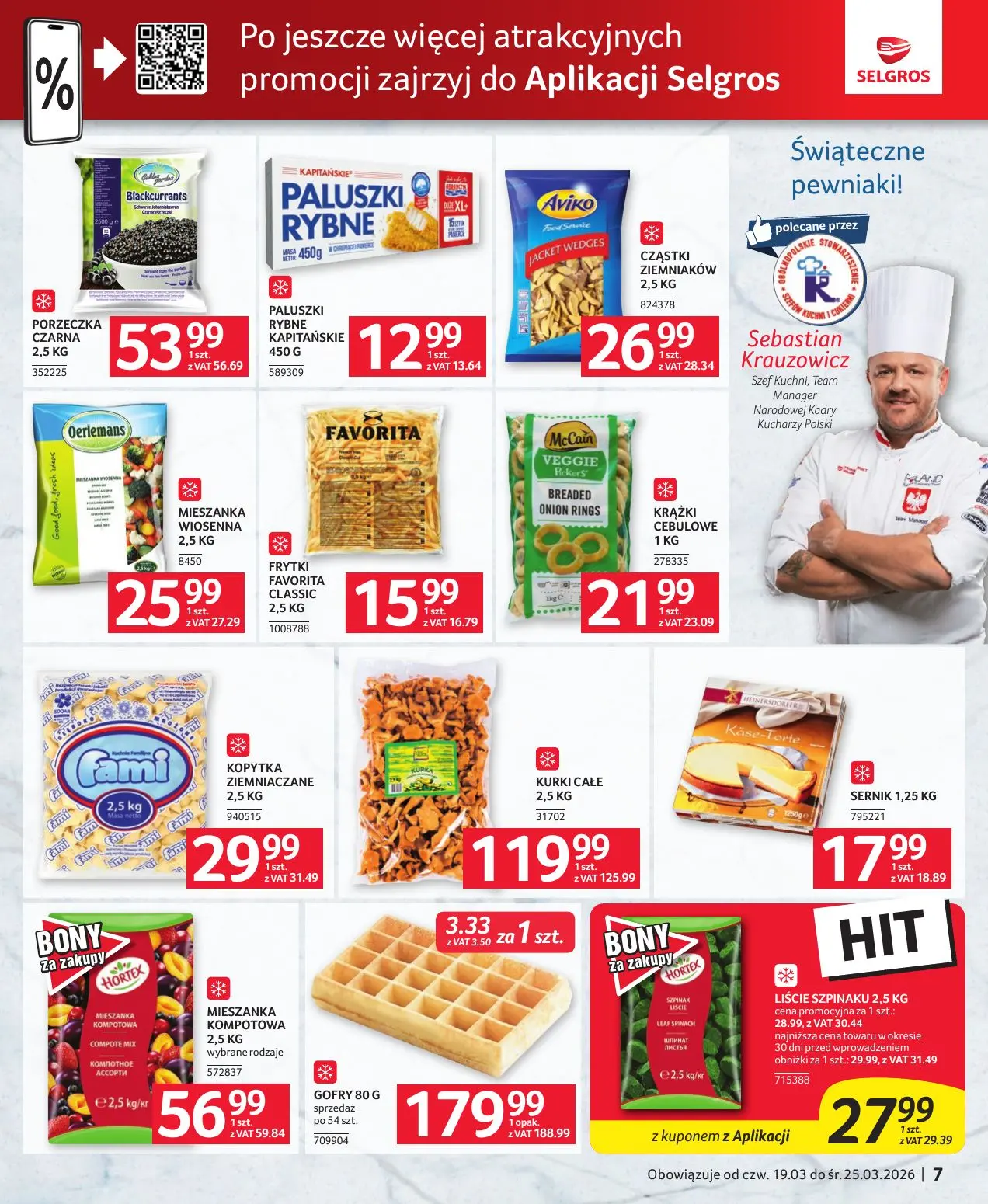 gazetka promocyjna SELGROS Oferta dla gastronomii - Strona 7