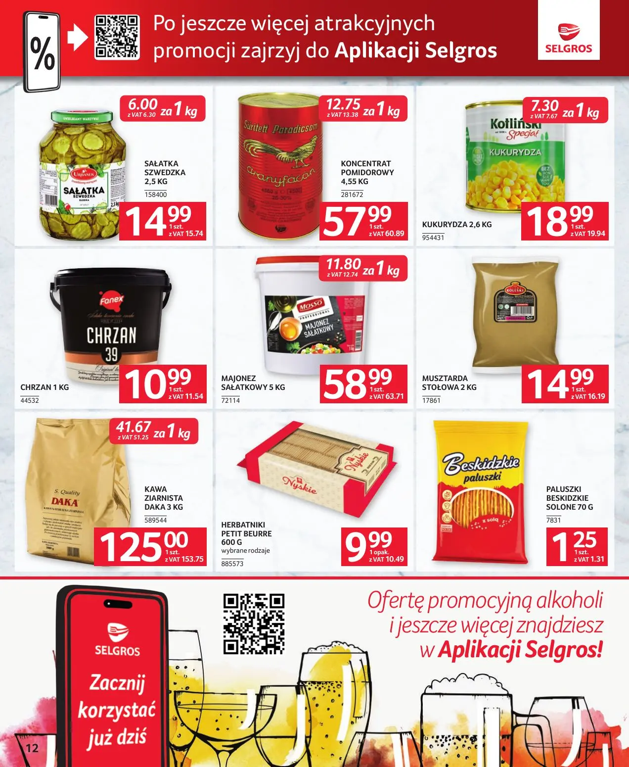 gazetka promocyjna SELGROS Oferta dla gastronomii - Strona 12