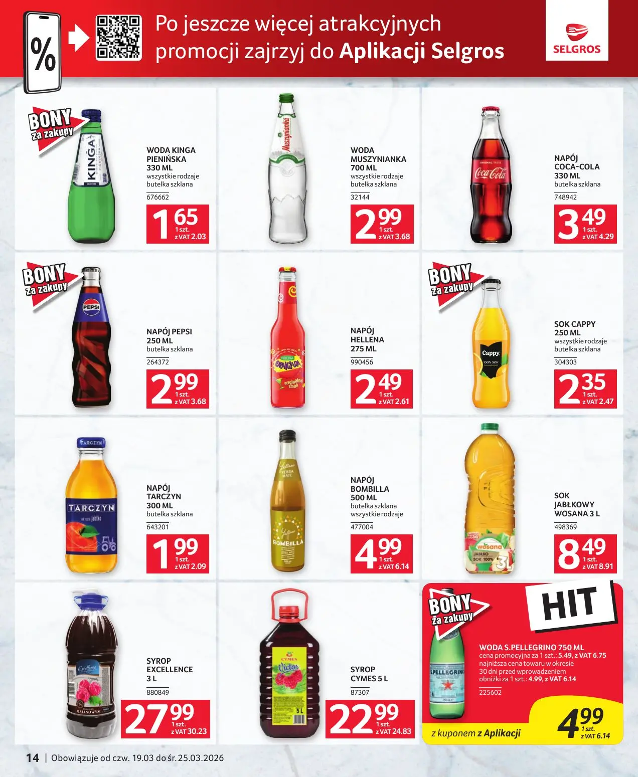 gazetka promocyjna SELGROS Oferta dla gastronomii - Strona 14