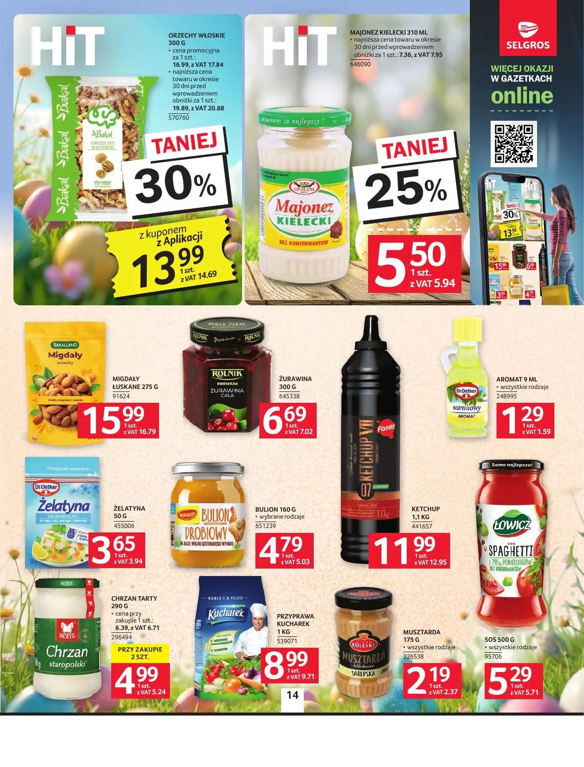 gazetka promocyjna SELGROS Oferta Spożywcza - Strona 14