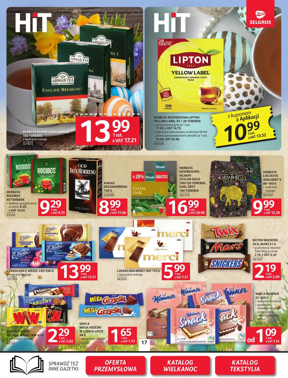 gazetka promocyjna SELGROS Oferta Spożywcza - Strona 17