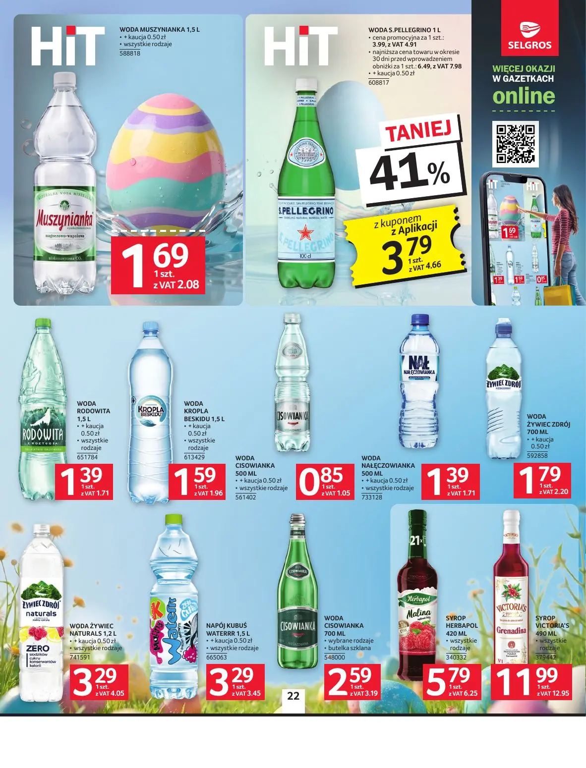 gazetka promocyjna SELGROS Oferta Spożywcza - Strona 22