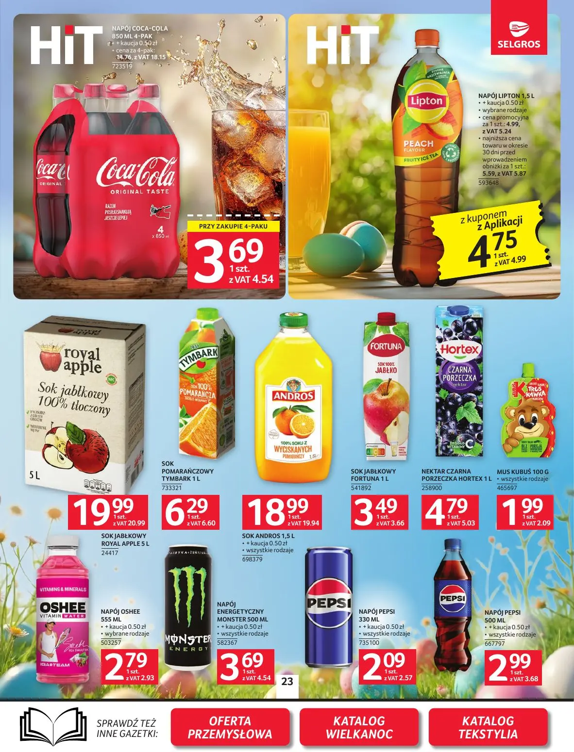 gazetka promocyjna SELGROS Oferta Spożywcza - Strona 23