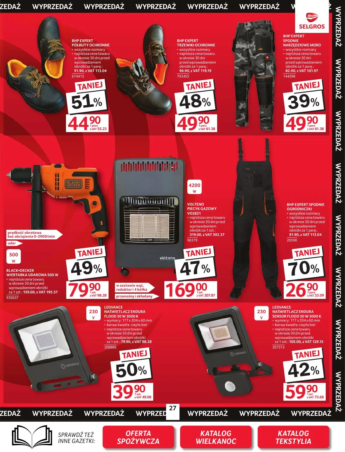 gazetka promocyjna SELGROS Oferta Przemysłowa - Strona 29