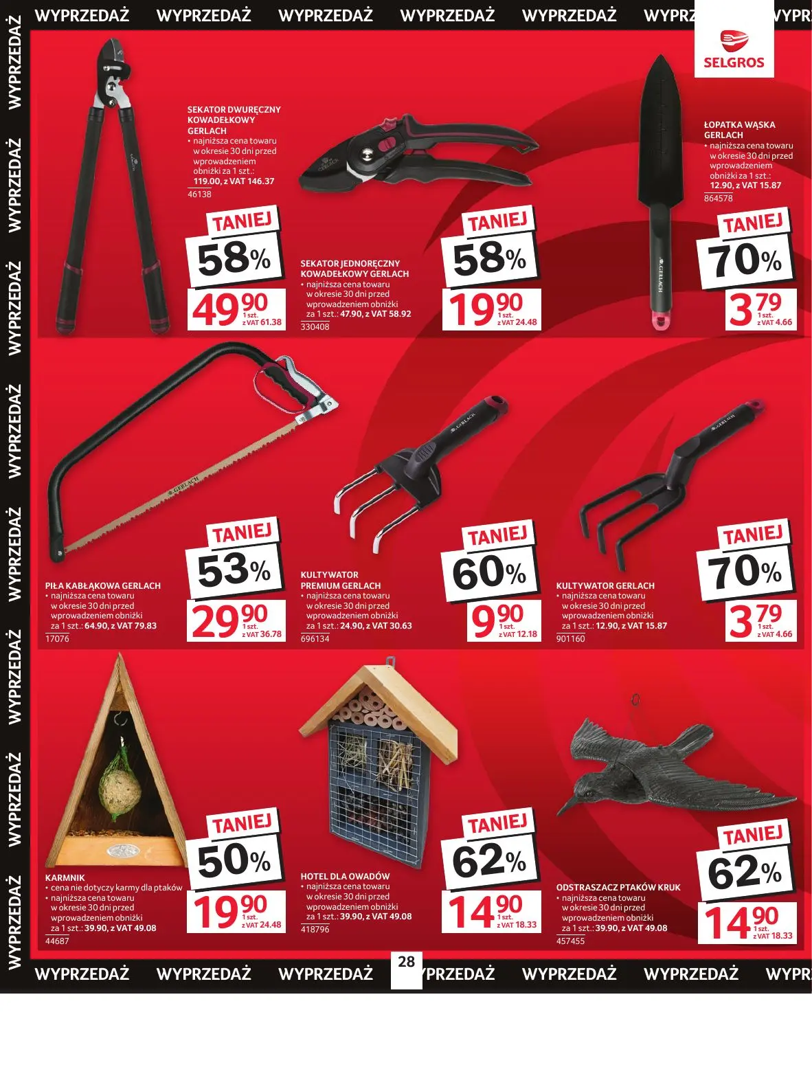 gazetka promocyjna SELGROS Oferta Przemysłowa - Strona 30