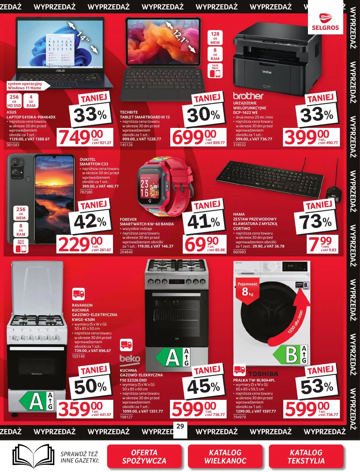 gazetka promocyjna SELGROS Oferta Przemysłowa - Strona 31