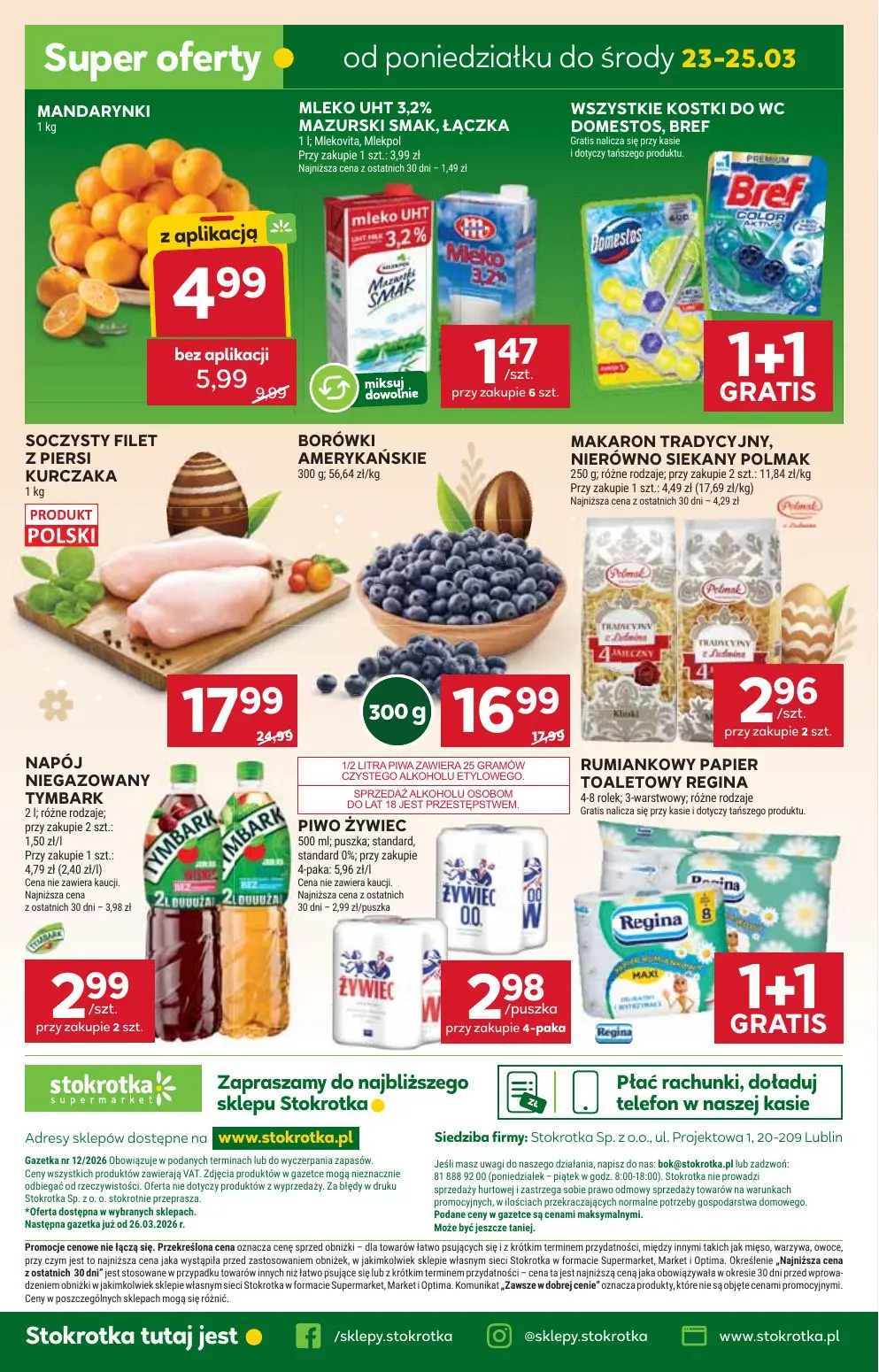 gazetka promocyjna Stokrotka Supermarket Od czwartku - Strona 44