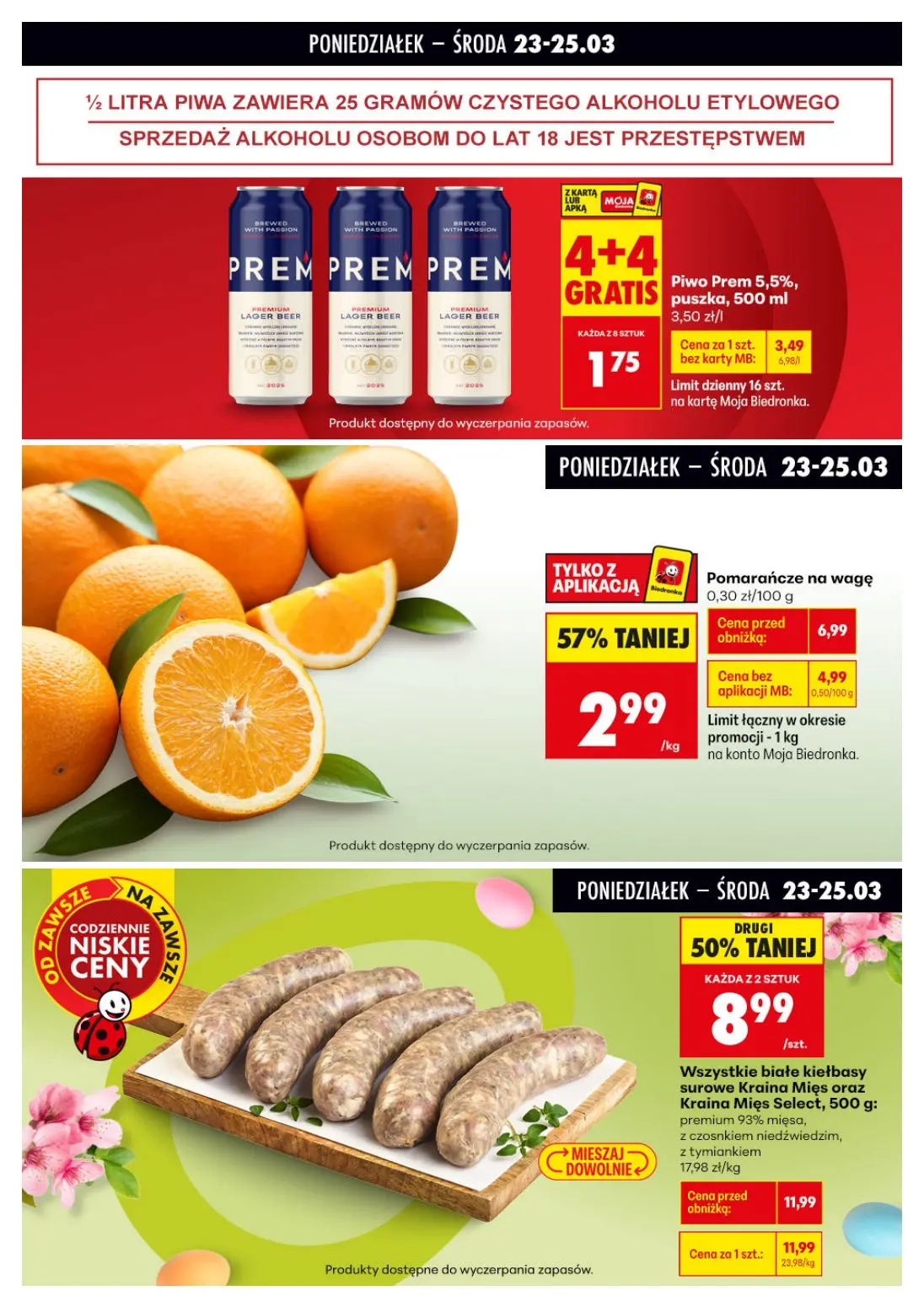 gazetka promocyjna Biedronka Biedronkowe oszczędności - Strona 3