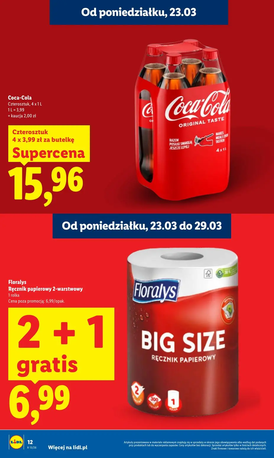gazetka promocyjna LIDL Od poniedziałku - Strona 12
