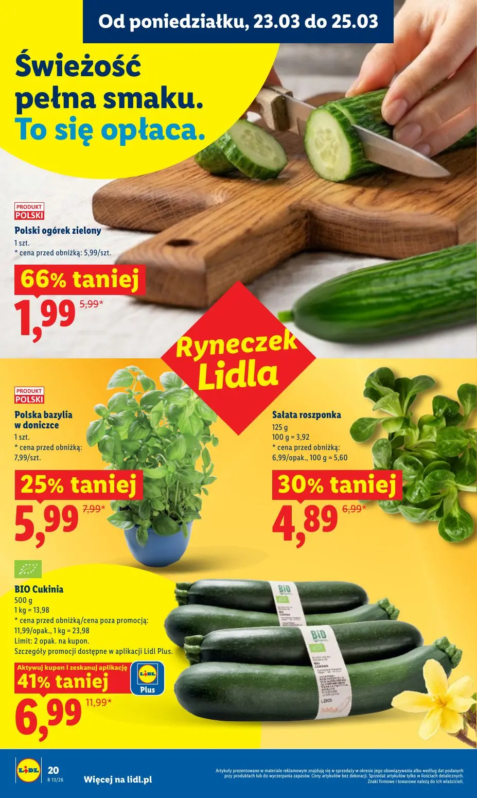 gazetka promocyjna LIDL Od poniedziałku - Strona 20