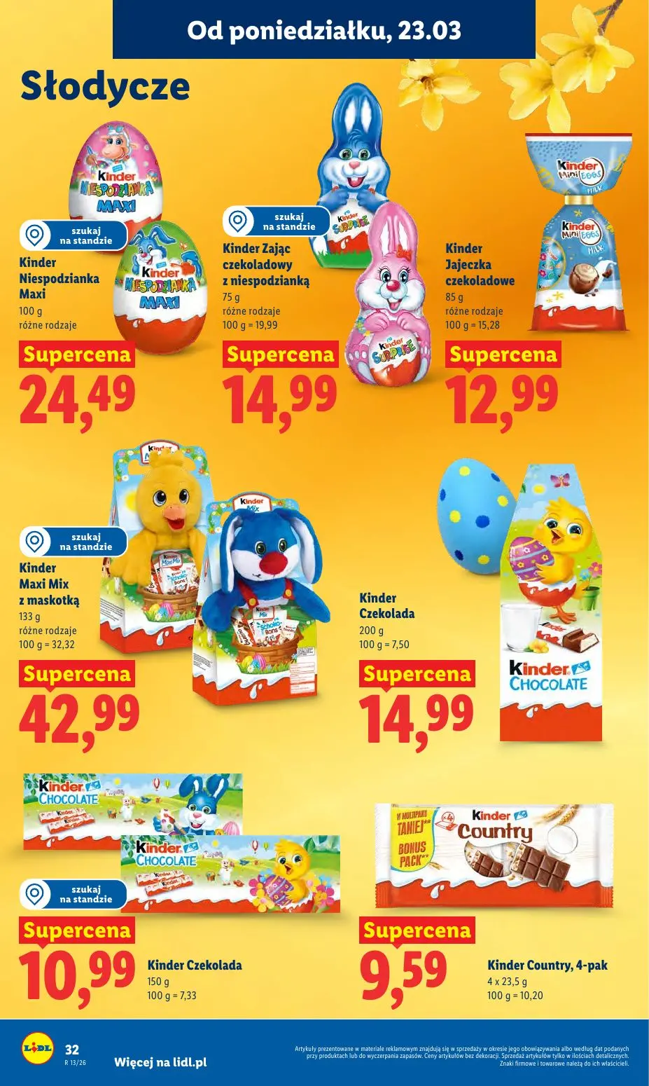 gazetka promocyjna LIDL Od poniedziałku - Strona 32
