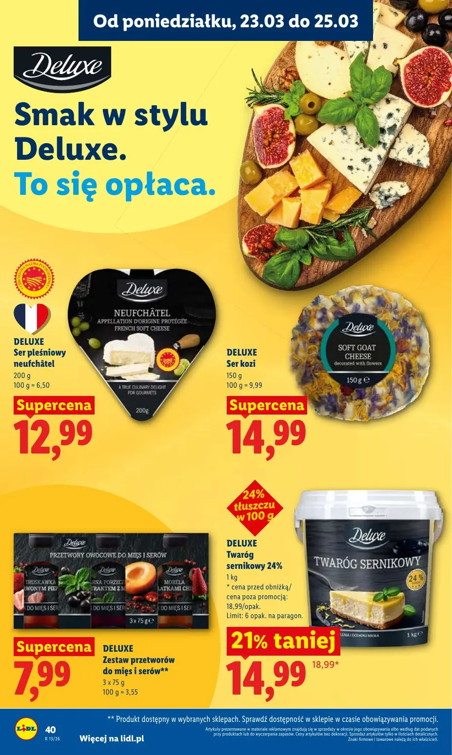 gazetka promocyjna LIDL Od poniedziałku - Strona 40