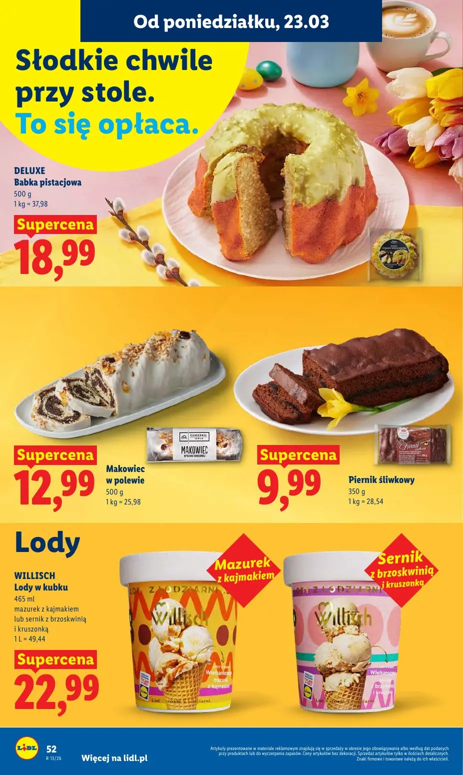 gazetka promocyjna LIDL Od poniedziałku - Strona 52