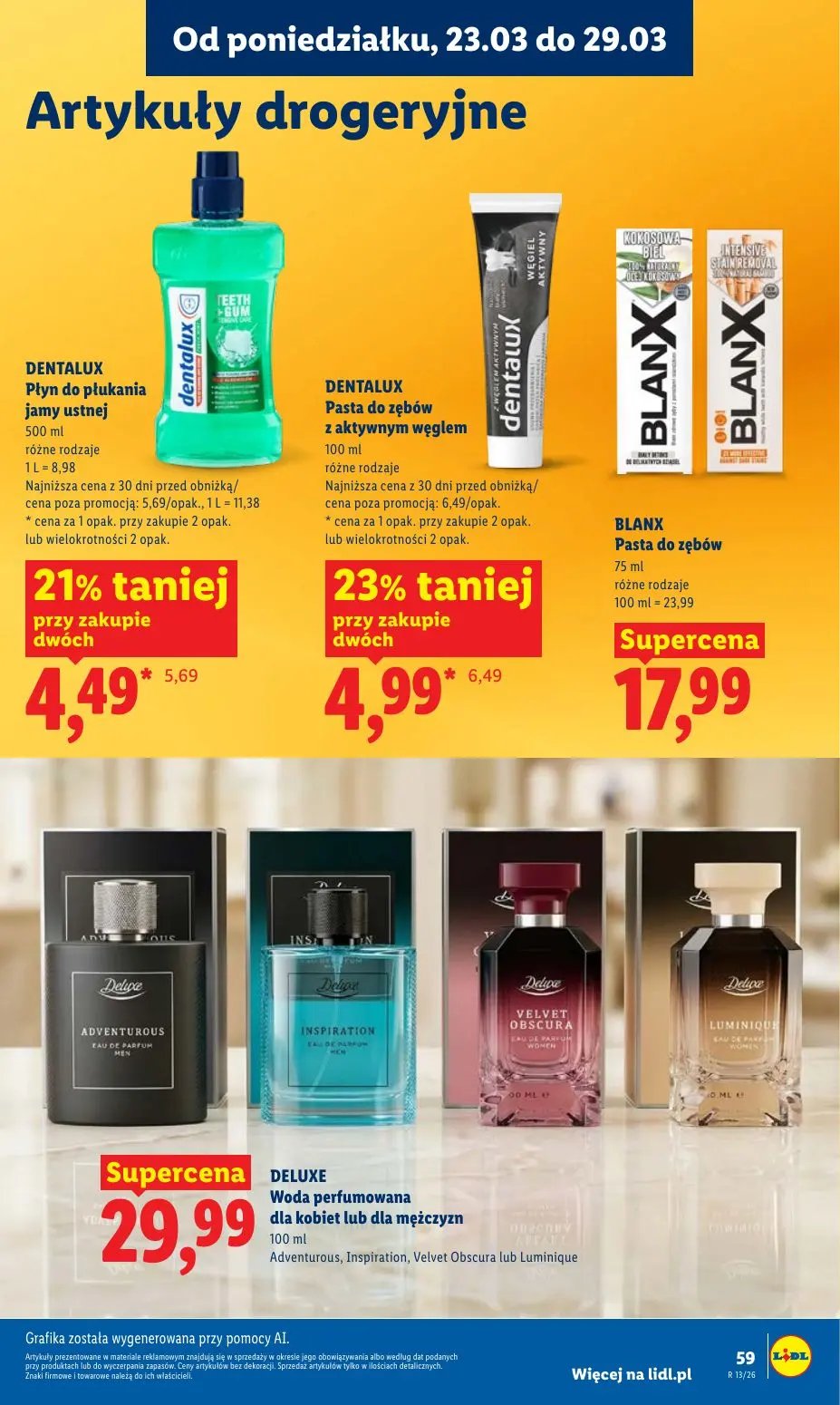 gazetka promocyjna LIDL Od poniedziałku - Strona 59