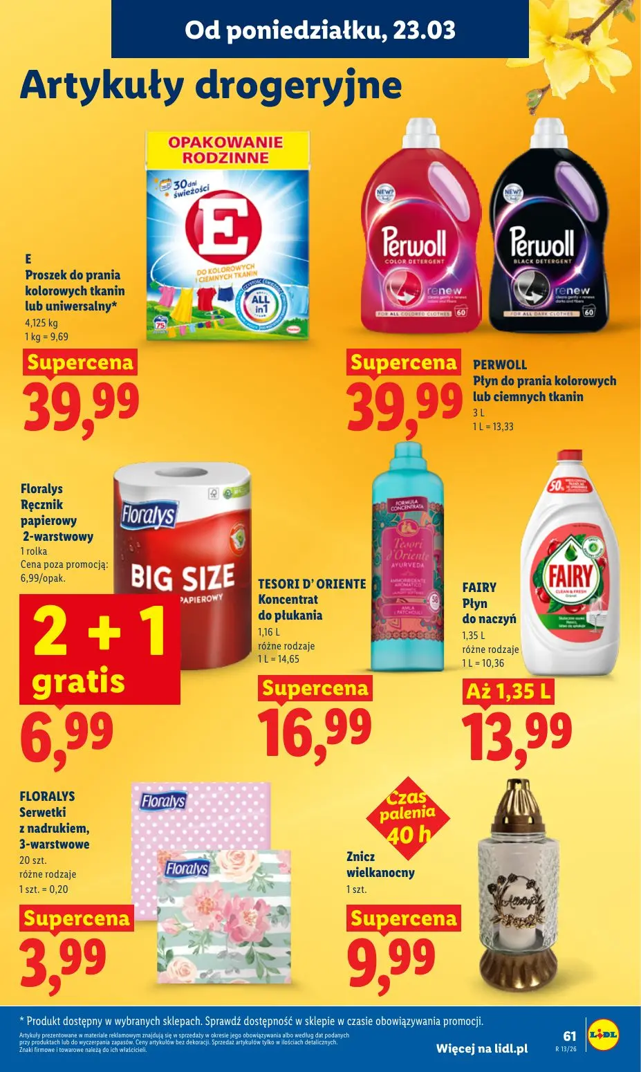 gazetka promocyjna LIDL Od poniedziałku - Strona 61