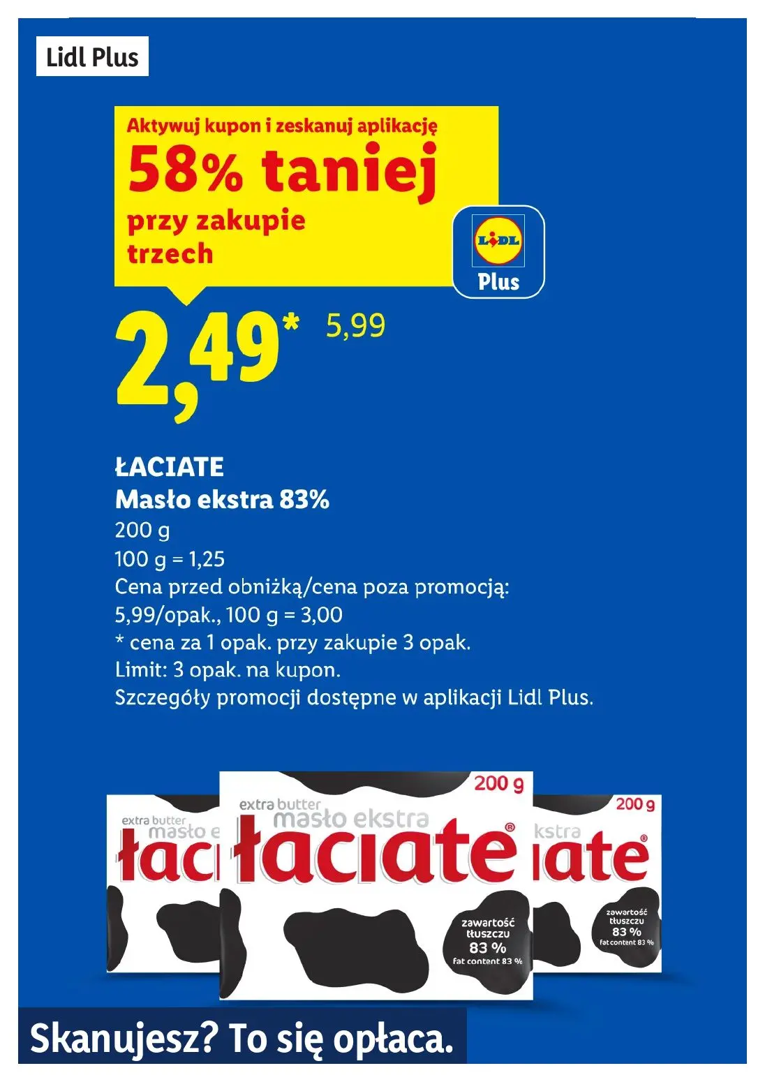 gazetka promocyjna LIDL Lidl plus. Skanujesz - To się opłaca - Strona 6
