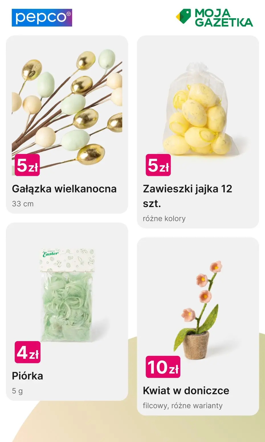 gazetka promocyjna PEPCO Kolekcja wielkanocna - Strona 4