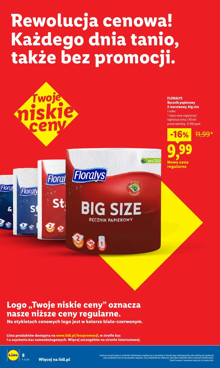 gazetka promocyjna LIDL Rewolucja cenowa! - Strona 8