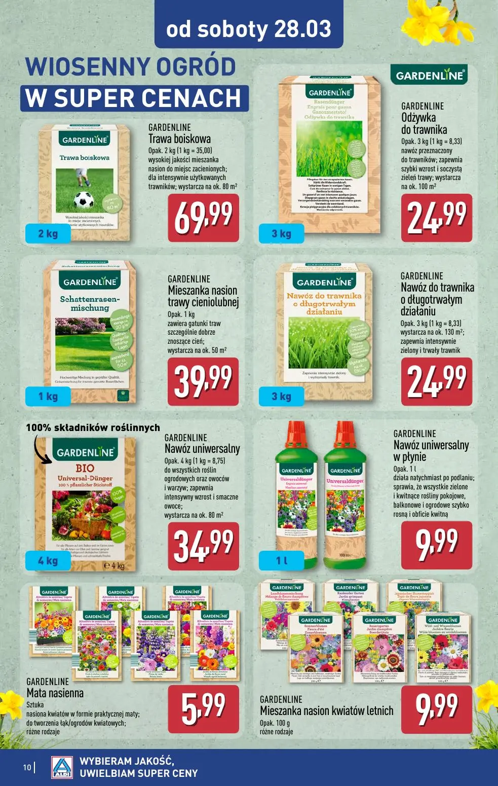 gazetka promocyjna ALDI Oferta od środy 25.3 - Strona 10