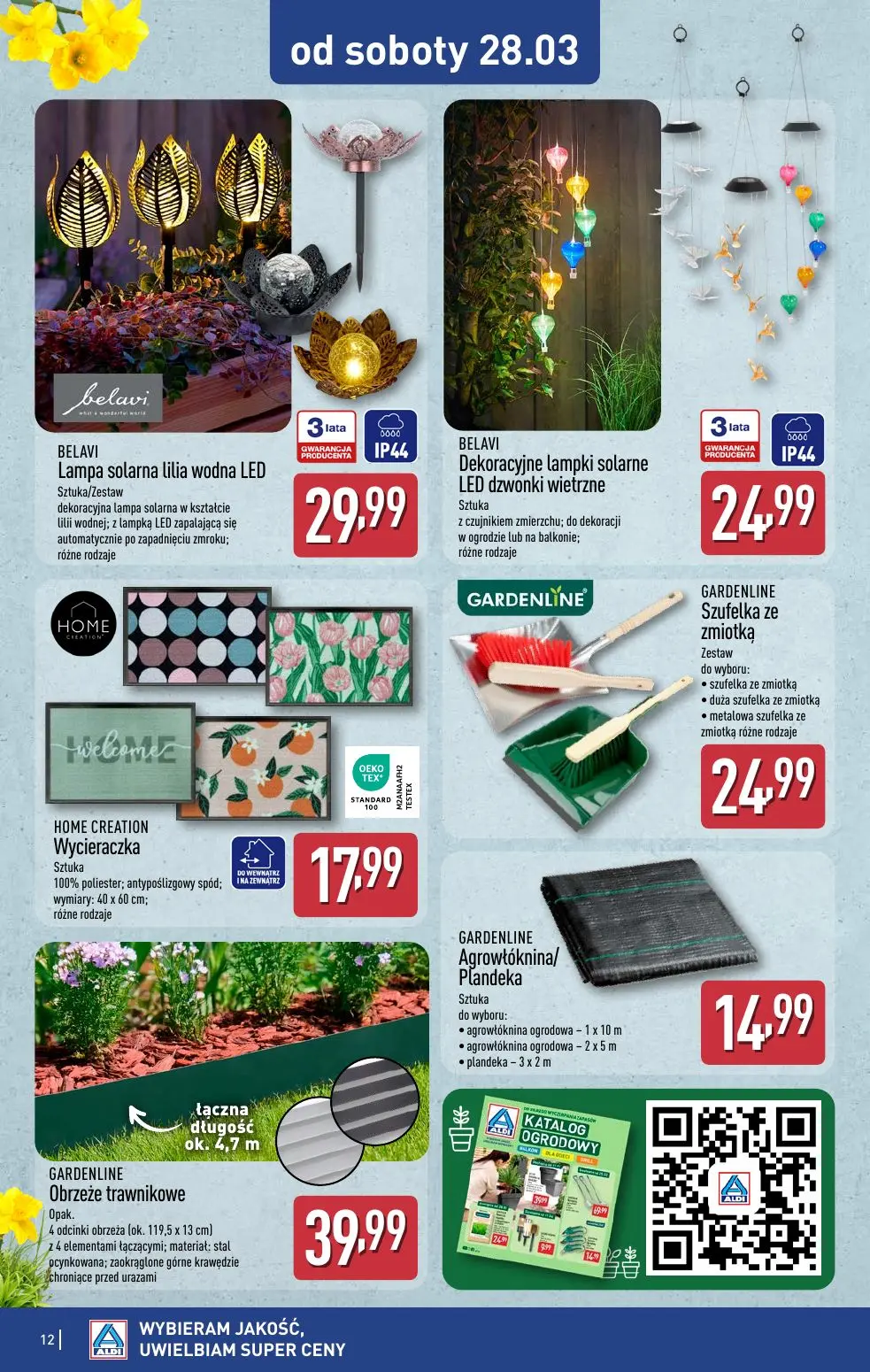 gazetka promocyjna ALDI Oferta od środy 25.3 - Strona 12