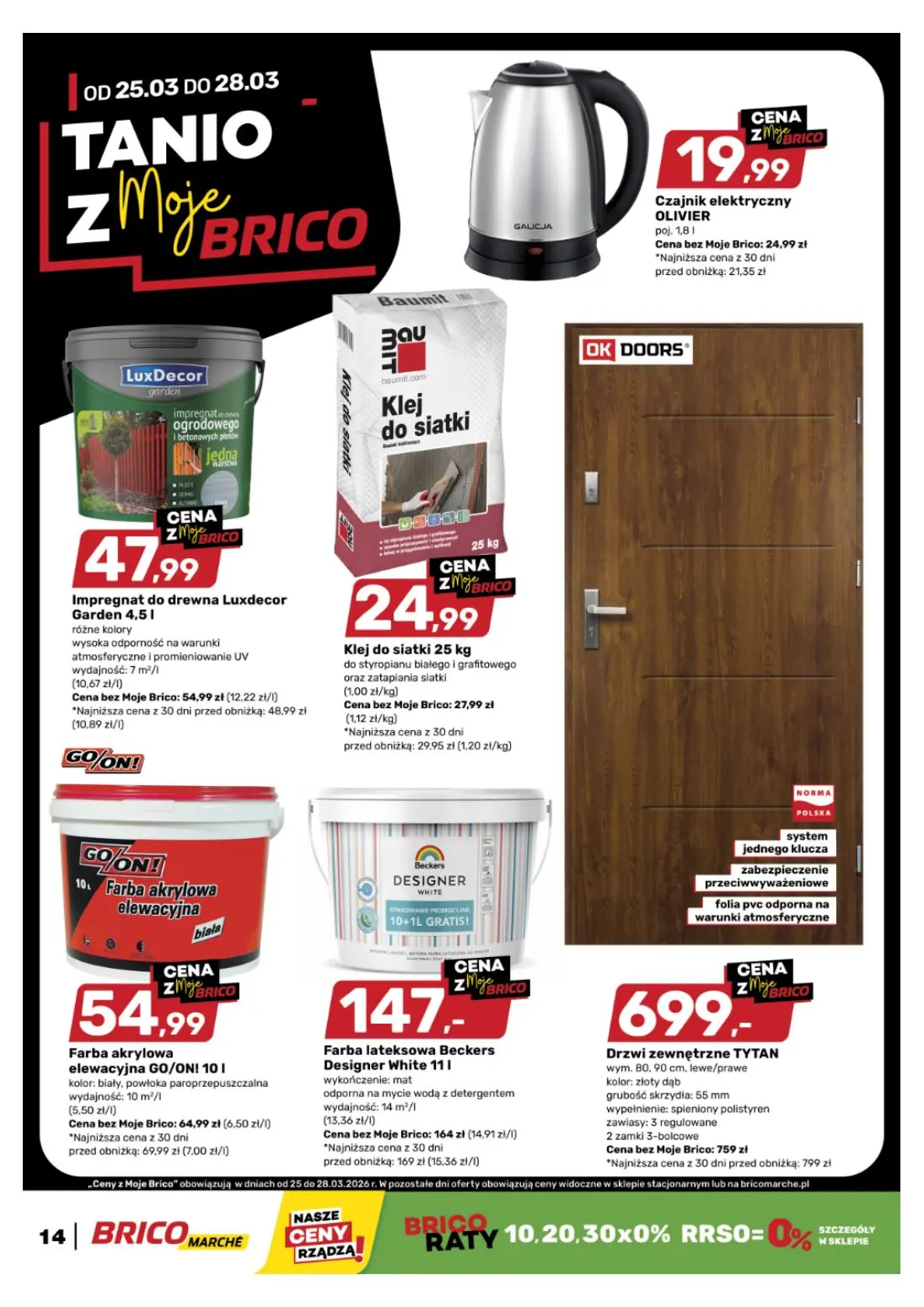 gazetka promocyjna BRICOMARCHE Tanio z Moje Brico - Strona 2