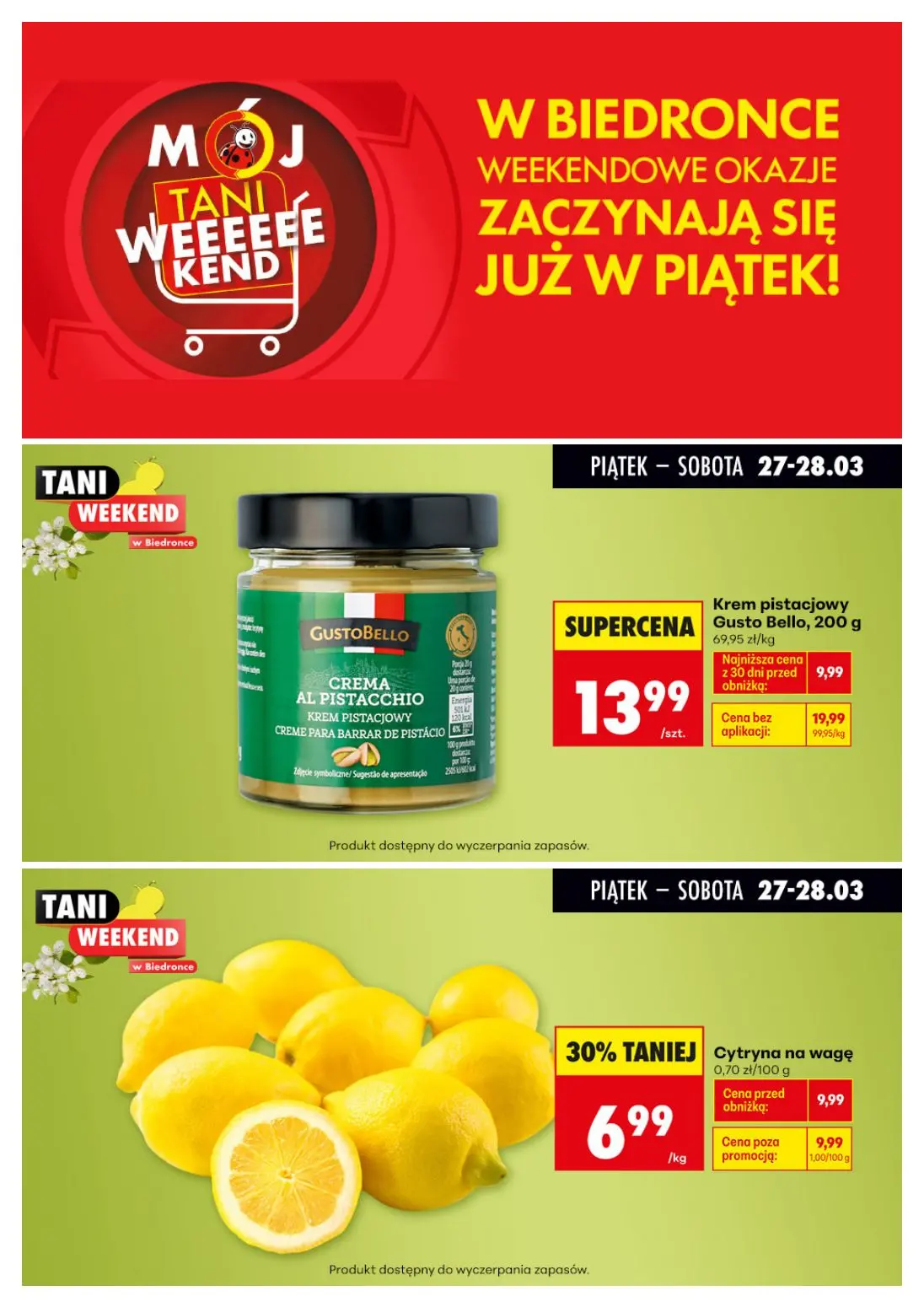 gazetka promocyjna Biedronka Biedronkowe oszczędności - Strona 2