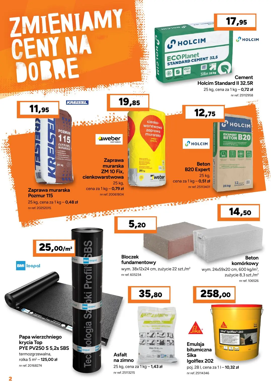 gazetka promocyjna BRICOMAN Zmieniamy ceny na dobre - Strona 2