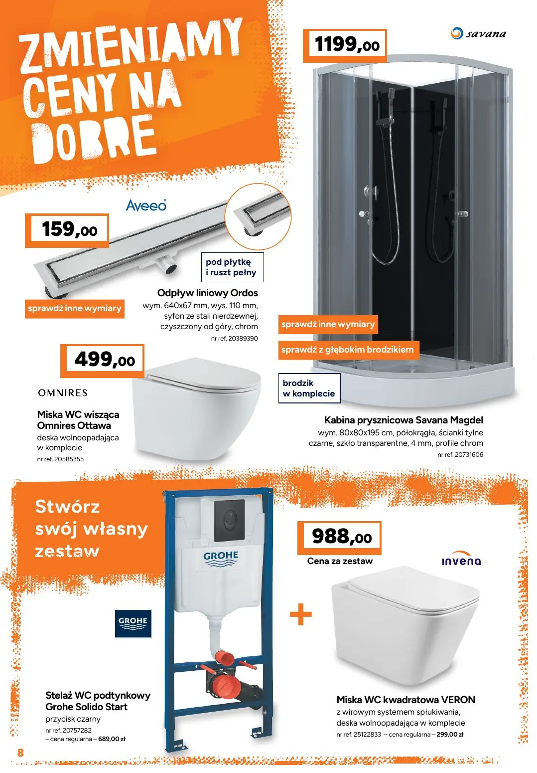 gazetka promocyjna BRICOMAN Zmieniamy ceny na dobre - Strona 8