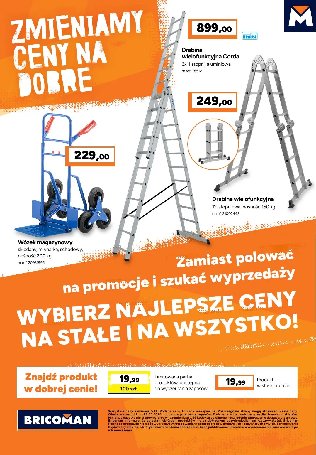 gazetka promocyjna BRICOMAN Zmieniamy ceny na dobre - Strona 14