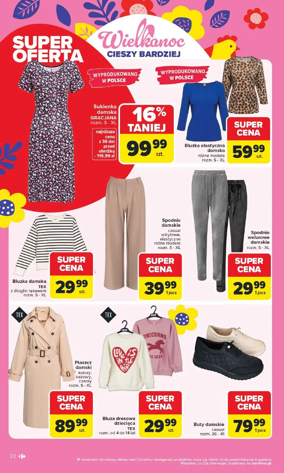 gazetka promocyjna Carrefour Łap Wielkanocne okazje - Strona 22