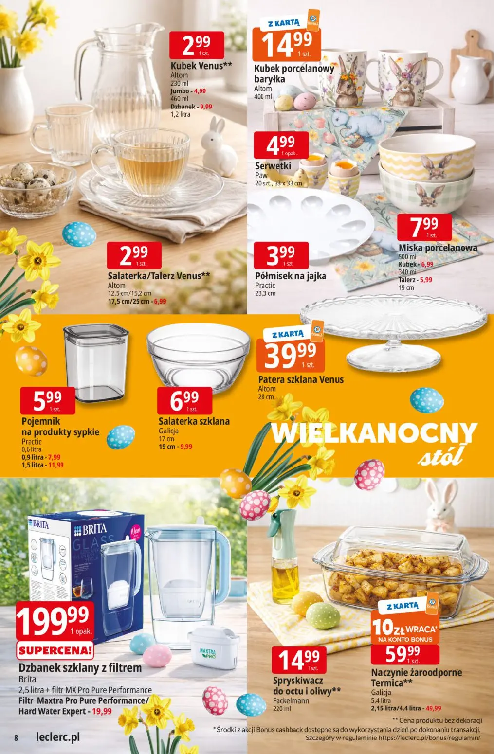 gazetka promocyjna E.Leclerc Wielkanocne przygotowania - Strona 8