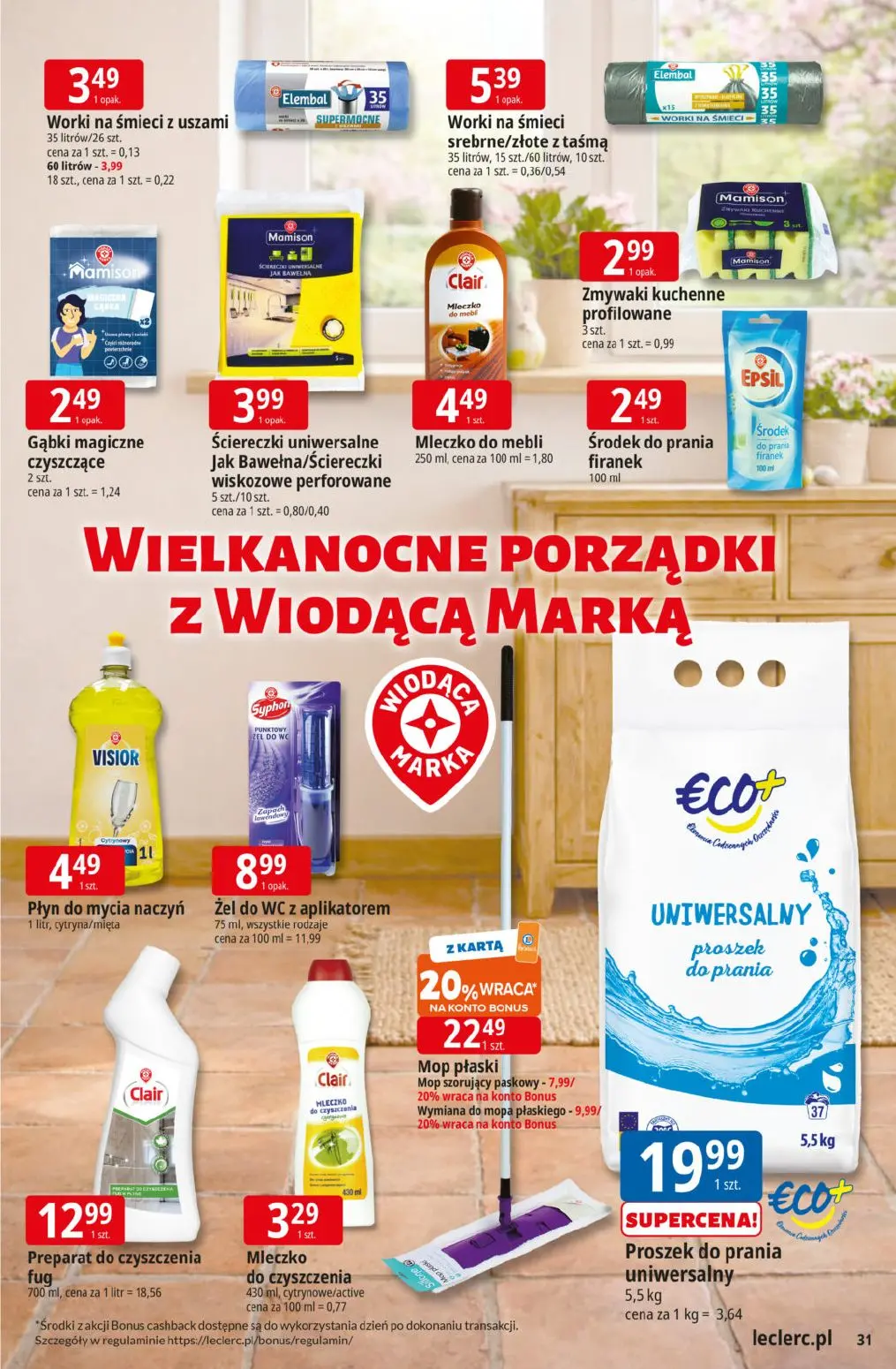 gazetka promocyjna E.Leclerc Wielkanocne przygotowania - Strona 31