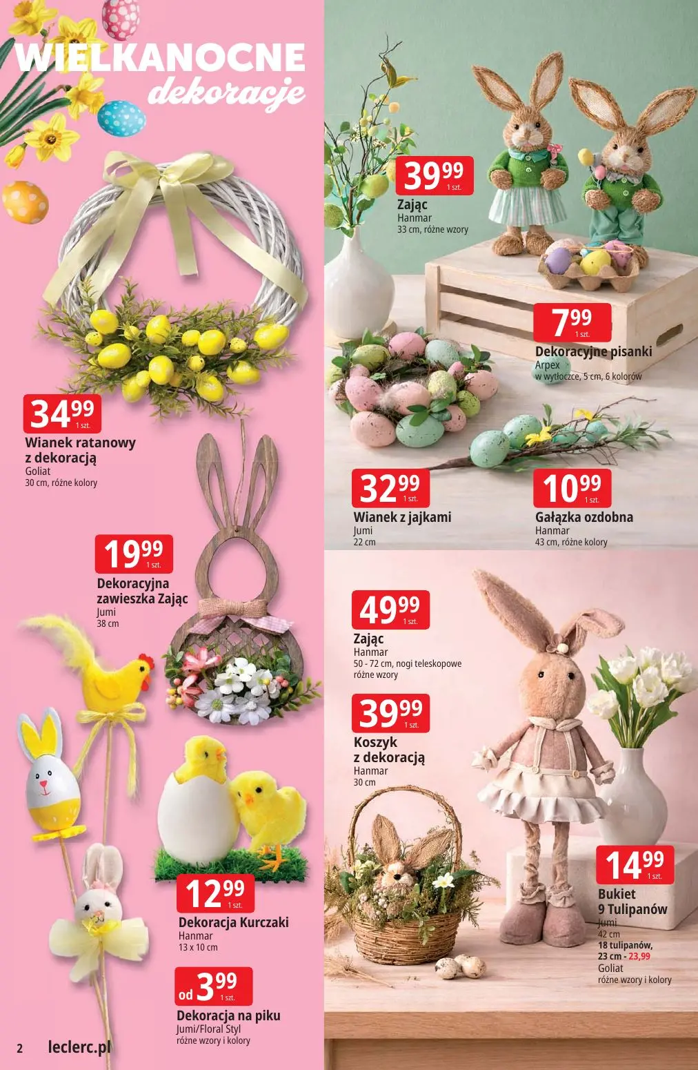 gazetka promocyjna E.Leclerc Wielkanocne przygotowania - oferta rozszerzona - Strona 2