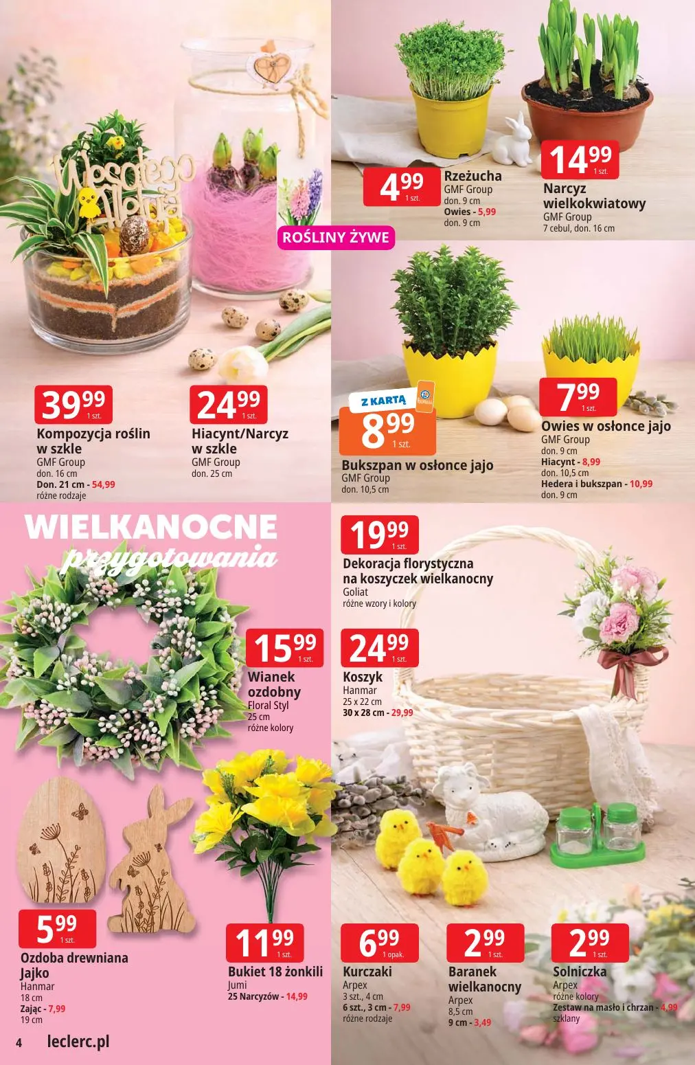 gazetka promocyjna E.Leclerc Wielkanocne przygotowania - oferta rozszerzona - Strona 4