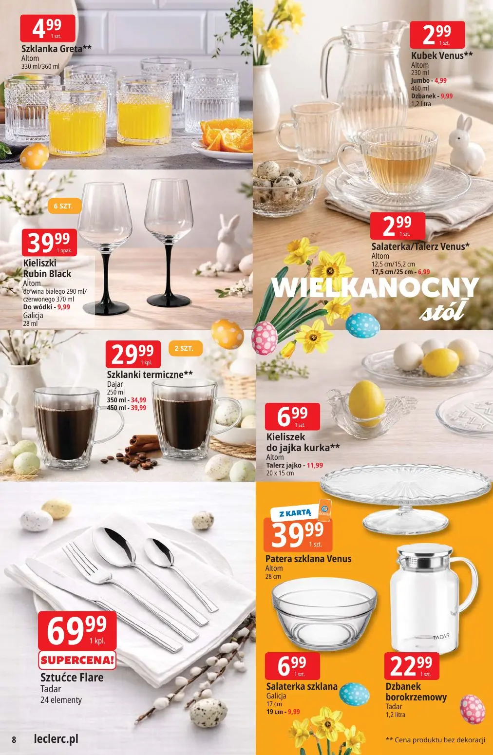 gazetka promocyjna E.Leclerc Wielkanocne przygotowania - oferta rozszerzona - Strona 8