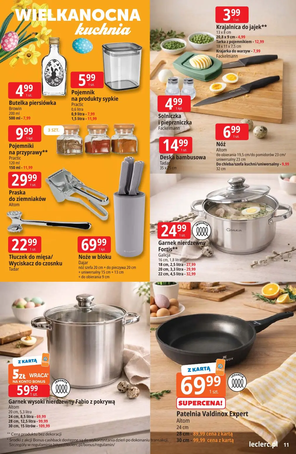 gazetka promocyjna E.Leclerc Wielkanocne przygotowania - oferta rozszerzona - Strona 11