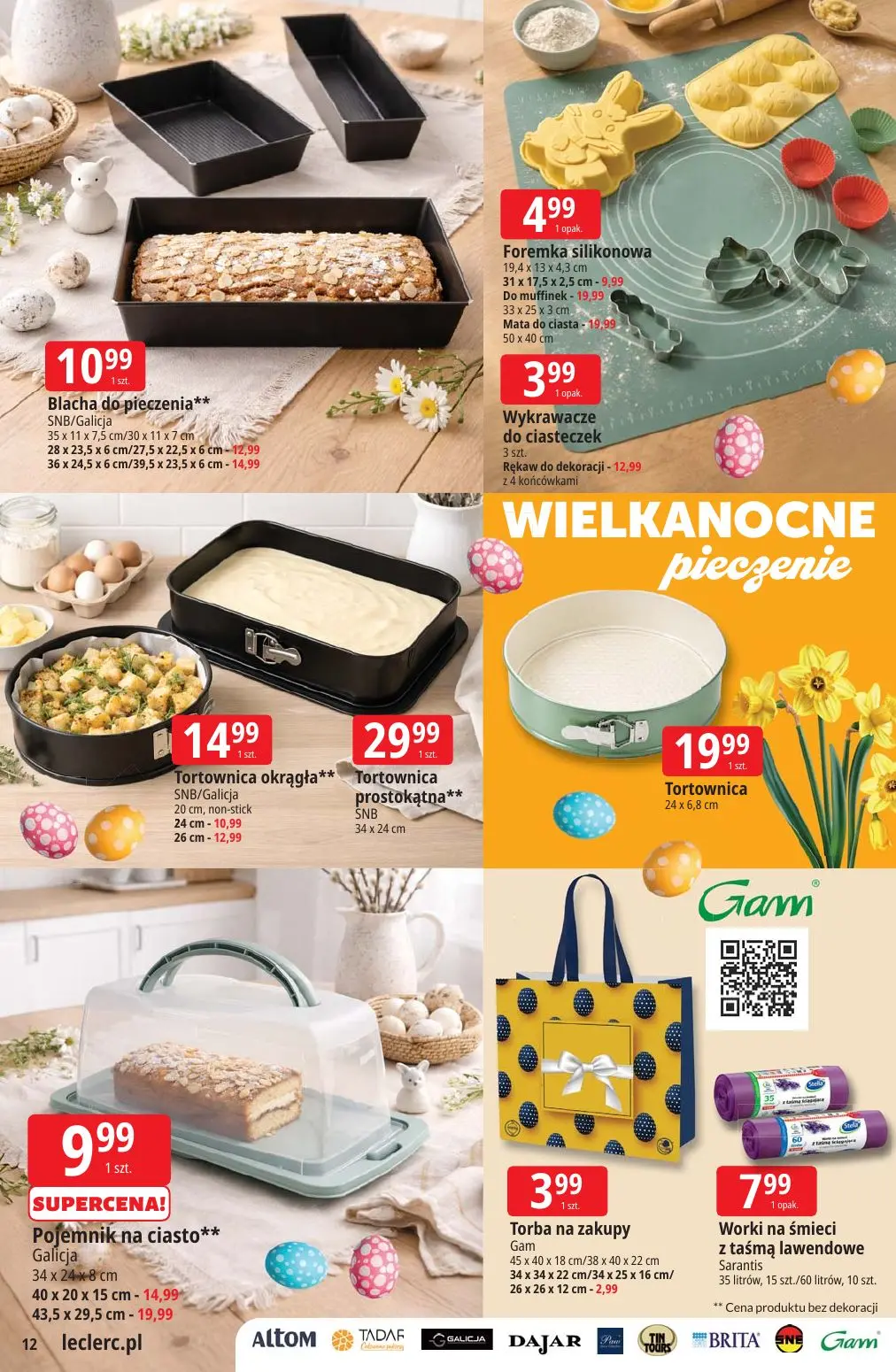 gazetka promocyjna E.Leclerc Wielkanocne przygotowania - oferta rozszerzona - Strona 12