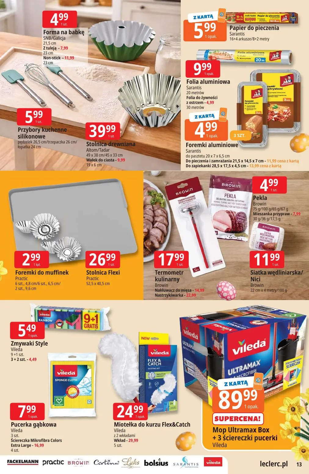 gazetka promocyjna E.Leclerc Wielkanocne przygotowania - oferta rozszerzona - Strona 13