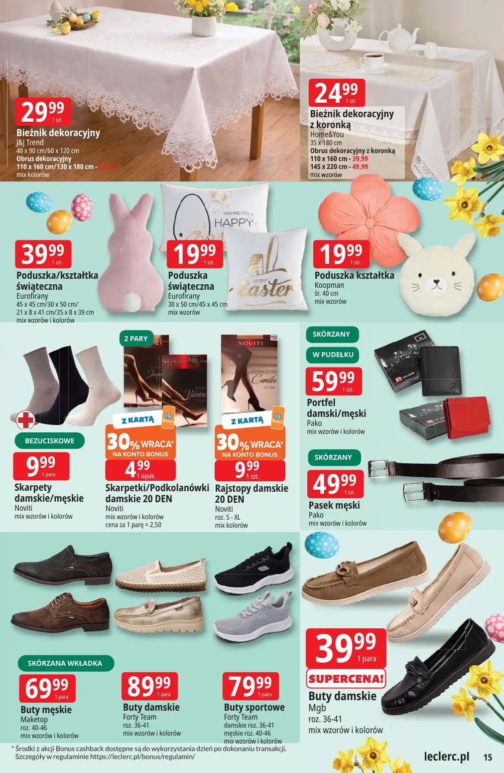 gazetka promocyjna E.Leclerc Wielkanocne przygotowania - oferta rozszerzona - Strona 15
