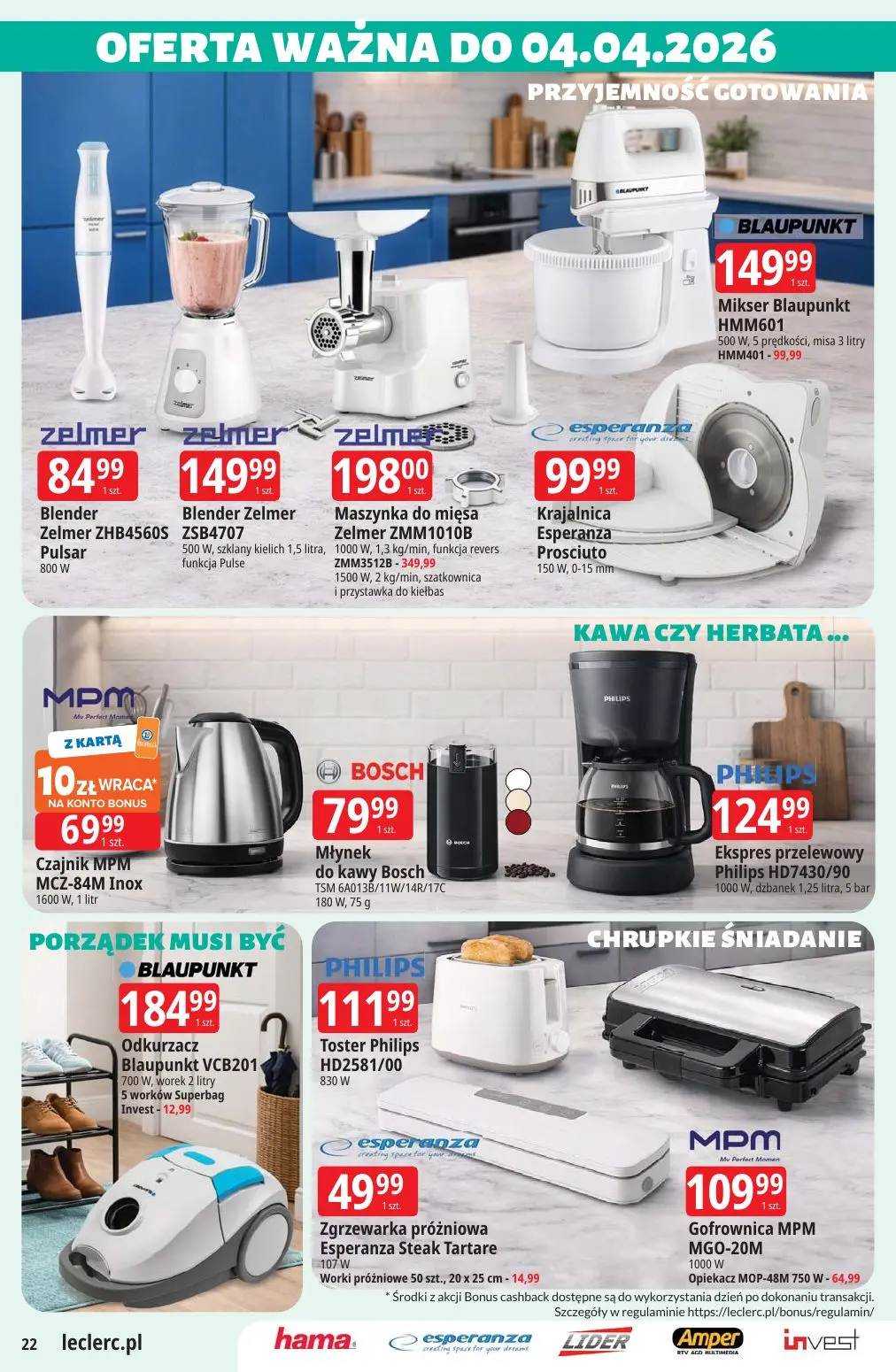 gazetka promocyjna E.Leclerc Wielkanocne przygotowania - oferta rozszerzona - Strona 22