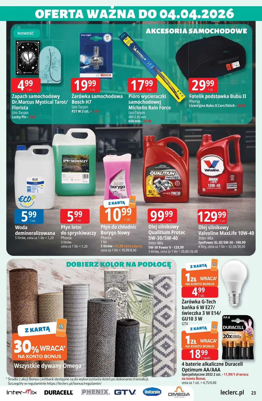 gazetka promocyjna E.Leclerc Wielkanocne przygotowania - oferta rozszerzona - Strona 23