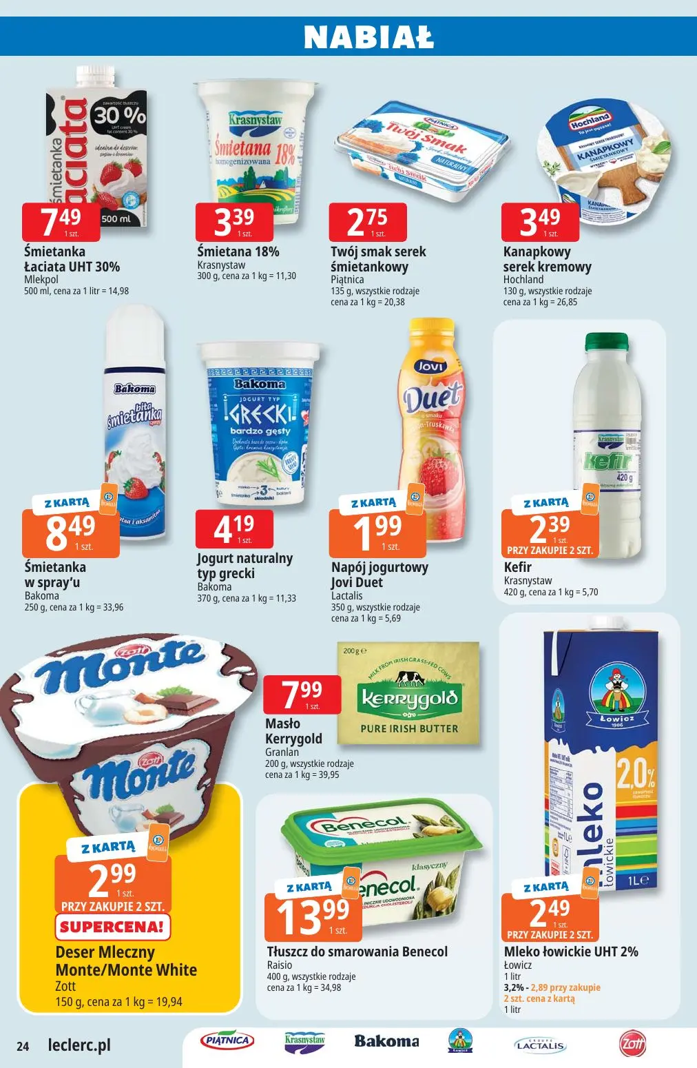 gazetka promocyjna E.Leclerc Wielkanocne przygotowania - oferta rozszerzona - Strona 24