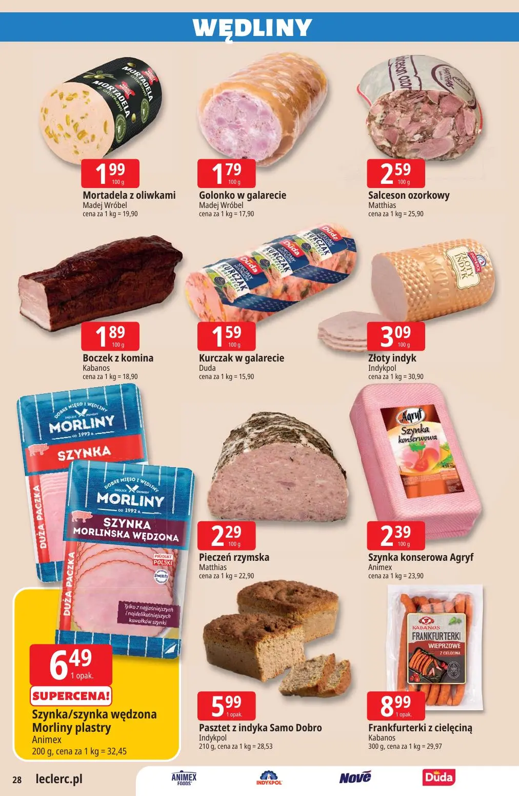 gazetka promocyjna E.Leclerc Wielkanocne przygotowania - oferta rozszerzona - Strona 28