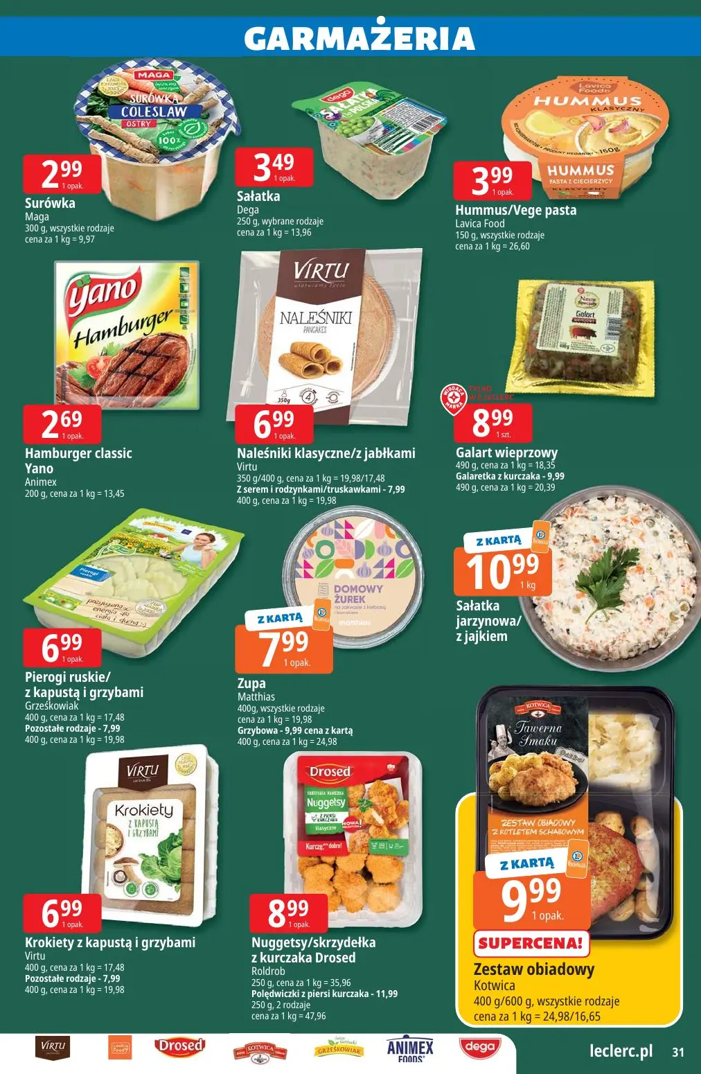 gazetka promocyjna E.Leclerc Wielkanocne przygotowania - oferta rozszerzona - Strona 31