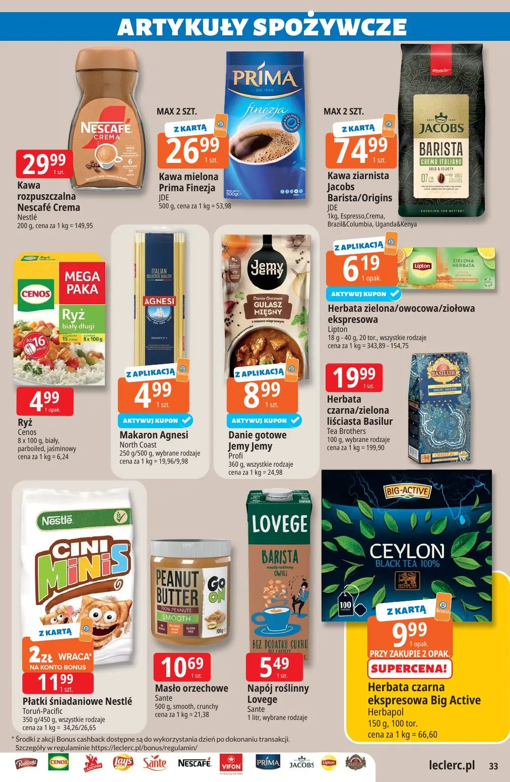 gazetka promocyjna E.Leclerc Wielkanocne przygotowania - oferta rozszerzona - Strona 33