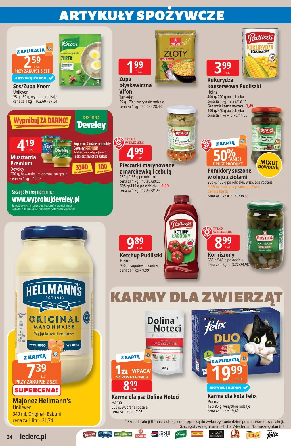 gazetka promocyjna E.Leclerc Wielkanocne przygotowania - oferta rozszerzona - Strona 34