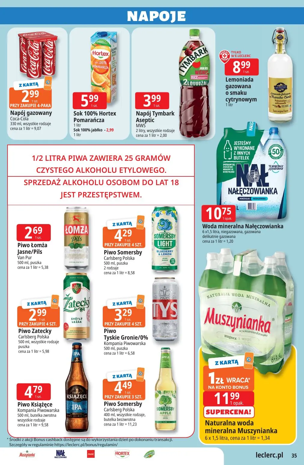 gazetka promocyjna E.Leclerc Wielkanocne przygotowania - oferta rozszerzona - Strona 35